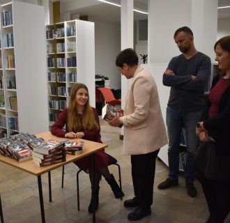 Spotkanie autorskie z Kazią Sitarz