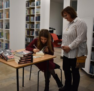 Spotkanie autorskie z Kazią Sitarz