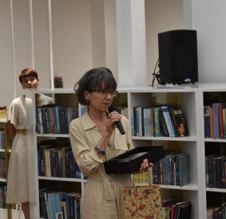 „… z książką przez życie” – pożegnanie długoletniego dyrektora Miejskiej Biblioteki Publicznej w Tarnogrodzie