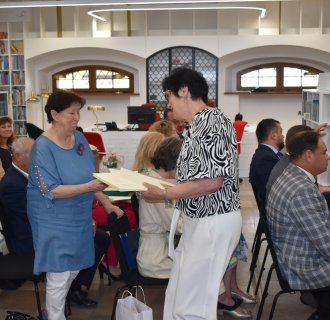 „… z książką przez życie” – pożegnanie długoletniego dyrektora Miejskiej Biblioteki Publicznej w Tarnogrodzie