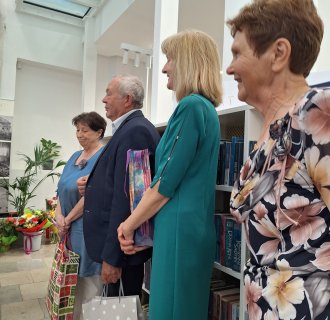 „… z książką przez życie” – pożegnanie długoletniego dyrektora Miejskiej Biblioteki Publicznej w Tarnogrodzie