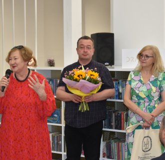 „… z książką przez życie” – pożegnanie długoletniego dyrektora Miejskiej Biblioteki Publicznej w Tarnogrodzie