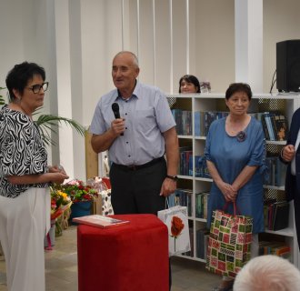 „… z książką przez życie” – pożegnanie długoletniego dyrektora Miejskiej Biblioteki Publicznej w Tarnogrodzie